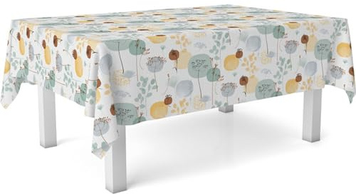 ECOMMERC3 | Mantel Hule Tamaño 100x140 cm Repelente Manchas - Mantel Hule Color Serpis Turquesa 100% Made in Spain NO traspasan Líquidos