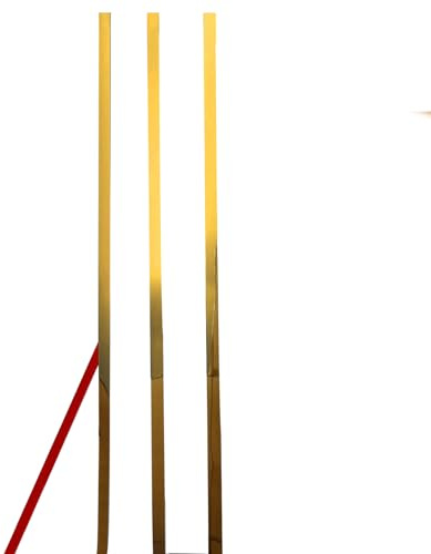 Tira adhesiva para marco de espejo, 1 cm x 5 m, autoadhesiva, para inodoro, borde de azulejos, techo, zócalo, suelo, dorado