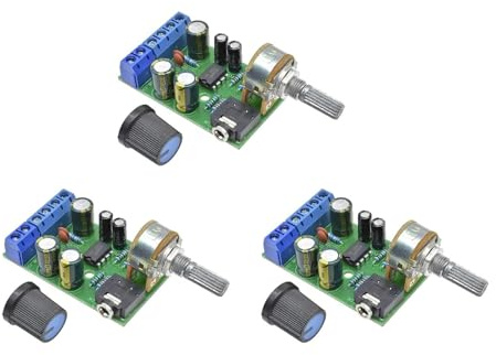 Doppio Canale TDA2822M Amplificatore Musica Scheda Modulo Compatto Design Per Sviluppo Elettronica Progetti Amplificatore Doppio Canale