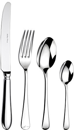 Arthur Price Old English Cutlery Set, 32 Piece, Stainless Steel, Silver