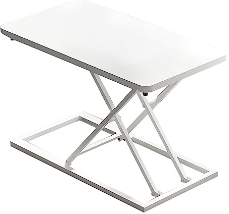 SXZenSpace Höhenverstellbarer Stehschreibtisch-Aufsatz, ergonomischer Stehpult-Aufsatz für Homeoffice, Mobile Laptop-Workstation, kompaktes Design, verbesserte Körperhaltung