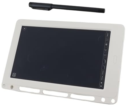 Alomejor Set di Penna Intelligente Digitale e Lavagna per Scrivere con Sincronizzazione in Tempo Reale, Riconoscimento OCR per L'apprendimento del Disegno, per Tablet, Materiale in Lega di Alluminio