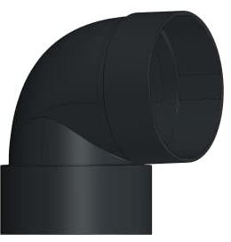 4 Home & Garden | Rohrbogen Fallrohrbogen 88 Grad | Einzelteile Dachrinnensystem Typ250 60mm Fallrohr DN 60 | Kunststoff PVC Anthrazit (Rohrbogen 88)