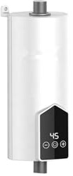 5500W Instant Tankless Electric Water Heater, Mini Electric Tankless Instant Hot Water Heater Bathroom Kitchen Washing Heater Easy to Use(ME18K)