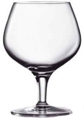 Cognac glass set of 6 Napoleon Bormioli Luigi, C 72, stemware 7 ¾ oz