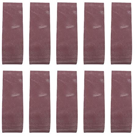 10 Stück Schleifband 533x75mm 21x3 Zoll für Bandschleifer Körnung 240-1000 mit Schleifpapier Teile (1000#)
