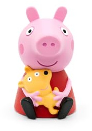 tonies Peppa Pig Audio Character - Peppa Pig Toys, On the Road with Peppa Pig Audiobooks for Children