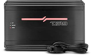 DS18 ZR1000.1D Car Amplifier 1-Channel Digital Class D Subwoofer Monoblock Amp 3000 Watts Max Wattage at 1-Ohm - Adjustable Low Pass & Subsonic Filters with Bass Boost - Remote BASS Knob Included