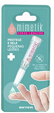Beter – Tirita transparente líquida Mimetik – Forma una capa protectora flexible, transpirable y 100% resistente al agua que sella la zona afectada creando una “segunda piel”