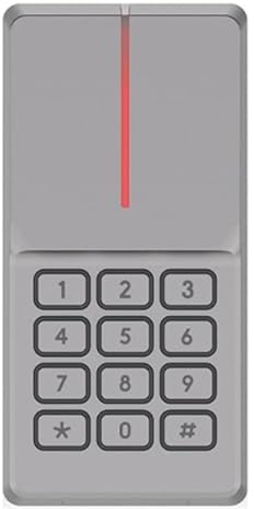 Tasto in metallo compatibile con tastiera a codice per esterni compatibile con promatic supramatic ecostar ricambio FCT 10 3-1 CTR CTV