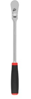 TEKTON 3/8 Inch Drive x 12 Inch Flex Head Comfort Grip Ratchet | SRH22112