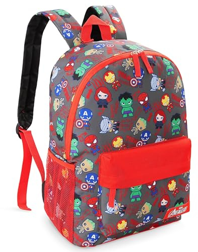 Marvel Spiderman Rucksack Kinder mit Designs von The Avengers Iron Man und Mehr Kinderrucksack Einschulung Geschenk