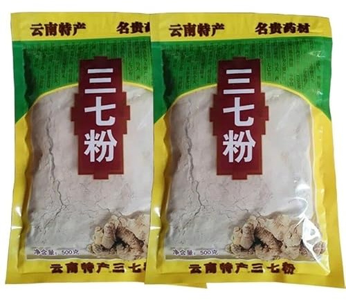 Tienchi Ginsengwurzel Bio Hochwertige Sanchi Notoginseng Sanqi Pulver 500g