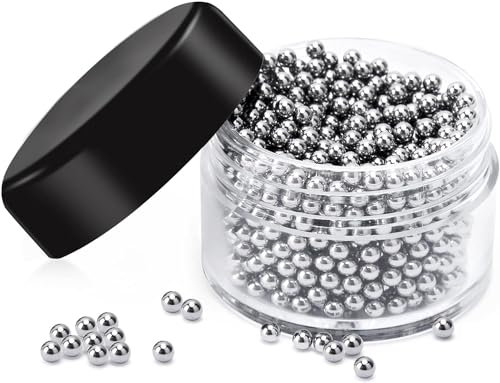 AKSXU Perles de nettoyage avec sachet pour un remplissage facile | Boules de nettoyage anti-rayures pour bouteilles, carafes à vin, vases et carafes à décanter