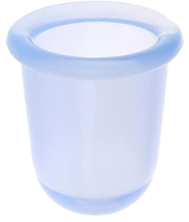 Tiuimk Juego de ventosas de silicona al vacío, azul, talla M, terapia eficaz para cuerpo y facial