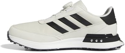 adidas Golf S2G Spikeless BOA 24 Wide Golf Shoes, Orbit Grey/Core Black/Footwear White, 15