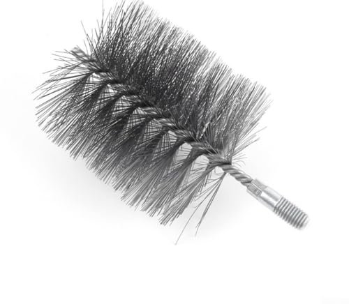 Rust Removal Chimney Brush, Efficient Cleaning, Round Steel Wire Bristles
