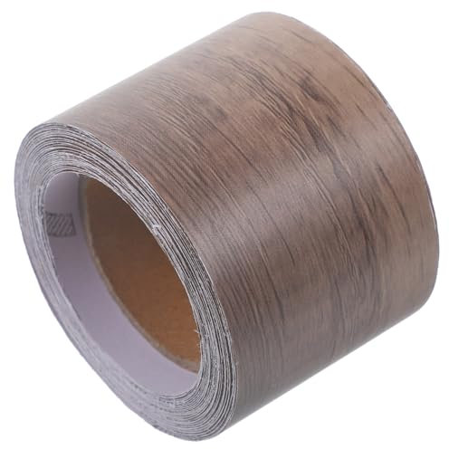 Ruban de Réparation à Grain de Bois Adhésif Marron en Pvc pour Meubles