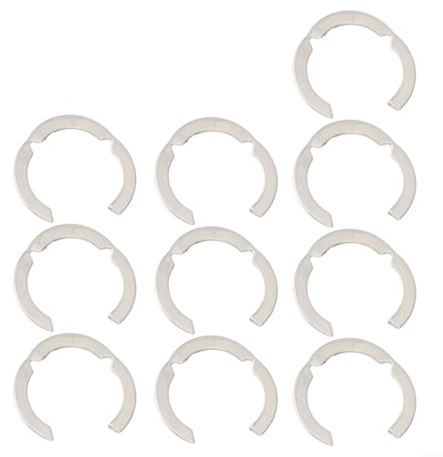 Segmentringe für Solar Wellrohre DN16 DN20 DN25 DN32 aus Edelstahl, unterstützende Überwurfmutter Dichtung und Fitting (DN25)