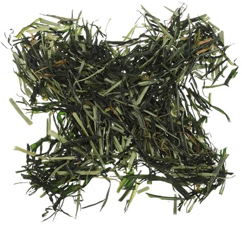 SEWACC Friandises au Foin Vert pour Lapins et Petits Animaux, Foin d'orge Riche en Fibres, Alimentation Saine 300 G, Nourriture Naturelle pour Cobayes, Chinchillas et Tortues D'intérieur