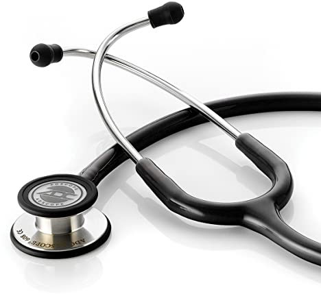 ADC Adscope 608 - Convertible Clinician Stethoscope - Black