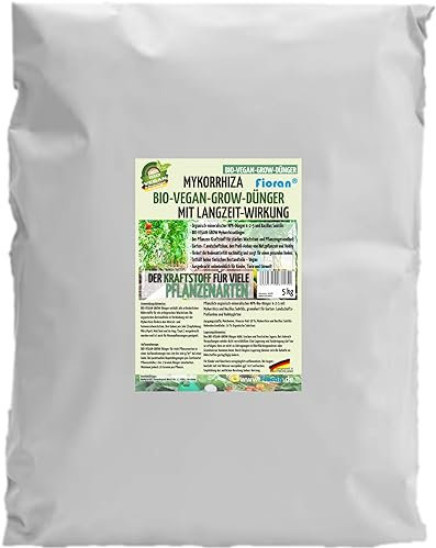 Fioran® Bio Grow 5KG Bodenaktivator mit Mykorrhiza organischer Bio-Vegan Dünger Langzeitwirkung (5)