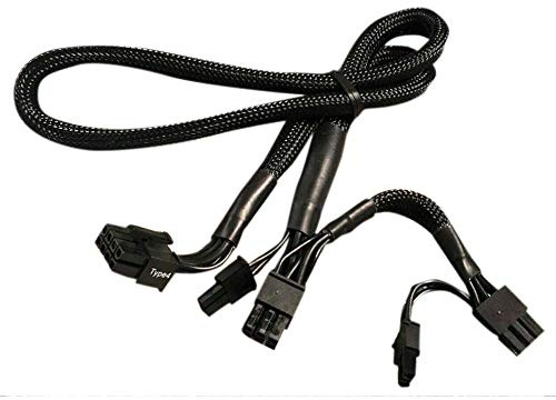 Zahara 8 pin a doppio cavo VGA 8 pin per Corsair HX750I HX850I HX1000I HX1200I 80 Plus