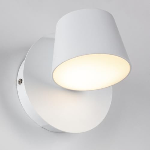 Chrasy Weiß Moderne LED Wandleuchten Wandleuchte 14W Metall Wandleuchte LED Auf und ab Einstellbarer Lichtstrahl 3000K Warmweiß Außenwandleuchte LED IP65 Wandleuchte