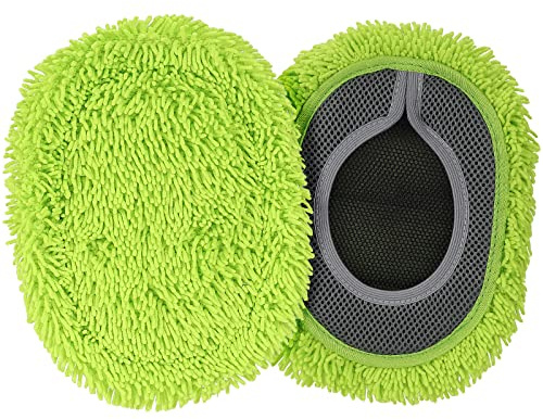 Mop Head Replacement, Wall Mop, Ceiling Dusting Mop Head, Baseboard Dusting and Scrubbing Tool, High-reach Window Cleaning Tool (Mop Head Only)