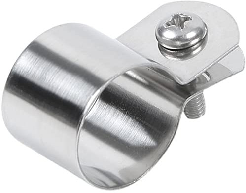 2/5/10 Stück Erdungsklemme aus Edelstahl 304, Rohrschelle, Pferdeklammer, Halterung, Rohrschnalle, Schlauchschelle, Durchmesser 80 mm (5 Stück)