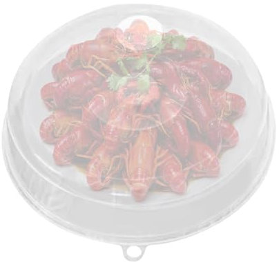 Mikrowellen-Geschirrabdeckung, Mikrowellen-Lebensmittelabdeckung | Transparenter Deckel für Mikrowellenplatten mit Lüftungsschlitzen | Perforierter Spritzschutz, Ofenspritzschutz für Küchen, Kantinen,