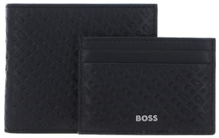 BOSS Giftset Card Case & Card Holder Black