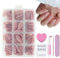 240PCS Stück Natürlich Acrylic Künstliche Nägel mit Nagelkleber - Mandel Press on Nails Nude Nail Tips Full Cover Nageltips - Glossy False Nails für Frauen und Mädchen (Nude Almond)