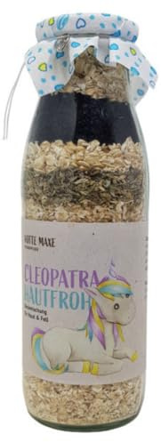 RL24 Hotte Maxe - Leckerli-Backmischung Cleopatra Hautfroh – 1 x 500 ml | Flasche – zum frischen Zubereiten von Pferdeleckerlis – Keksmischung für Pferde – Pferdefutter