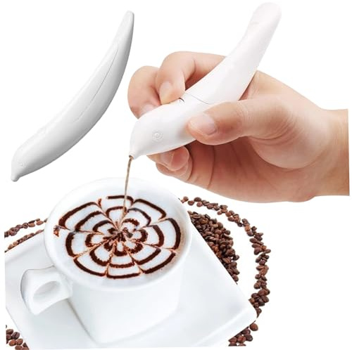 Penna per il caffè, penna per caffè elettrico da 5,6 pollici, penne da caffè portatili, utensili da caffè fai -da -te accessori per caffè per terreni di caffè, polvere di cacao, zucchero macinat