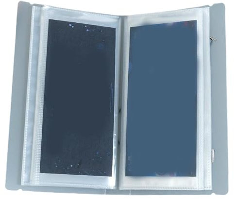 Album, Konzert -Ticket -Album für 80 Ticket 9x5 Zoll transparentes PP -Ticket Stub Album Compact Protective Ticket Stub Holder für Konzert, Flugticket & More