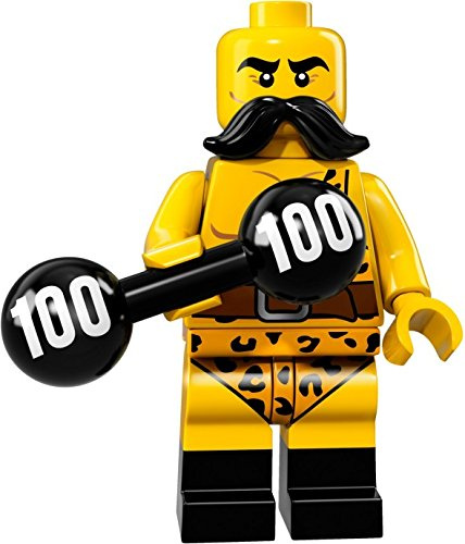 Lego Minifiguren Serie 17 - #2 Zirkus-Kraftprotz - 71018 (Bagged)