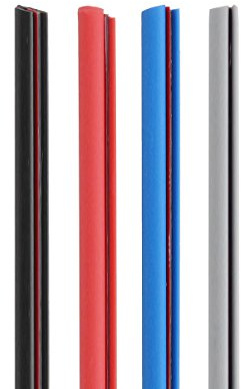 Protecteur De Bord De Porte De Voiture En Caoutchouc Noir/Bleu/Rouge/Gris, 5 M, Anti-Collision, Garniture De Joint De Moulure, Noir