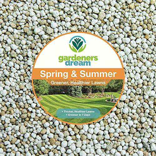Gardenersdream - Spring & Summer - Turf Enhancer Grass Feed Garden Fertiliser Multi Purpose Organic Plant Dirt Mulch (15kg)