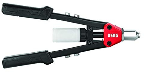 USAG U09950004 Rivettatrice Dritta compatta, Rosso