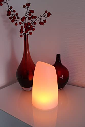 Arnusa LED Tischleuchte PL201 Akkulampe mit USB Aufladekabel RGB Fernbedienung Akku