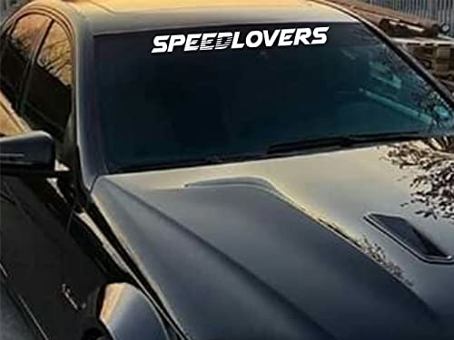 KLEBEKÖNIG Auto Aufkleber Tuning Speedlovers Car Sticker Autoaufkleber Blendstreifen 55cm