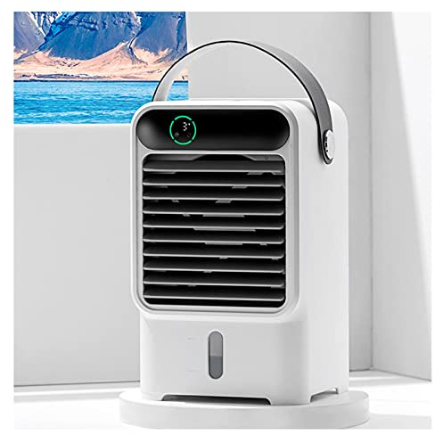 VVLXRIC Rinfrescatore D Aria Portatile USB A Tempo Raffrescatore Ambiente Professionista di Alta qualità Condizionatori Portatili Mini Adatto per La Casa E L'Ufficio