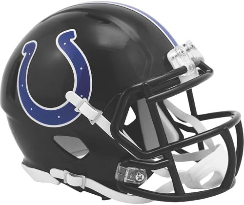 Indianapolis Colts Helmet Riddell Replica Mini Speed Style On-Field Alternate 2023 Indiana Nights