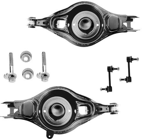 2x Querlenker 2x Exzenterscheibe 2x Koppelstange Hinterachse für Mazda 6 GH + Hatchback + Kombi + Stufenheck