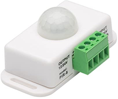 Homoyoyo Sensore Luce 12v-24v Controller Sensore 1-10 Min Ritardo Adatto Per Mobili Da Cucina Scale Illuminazione Di Sicurezza