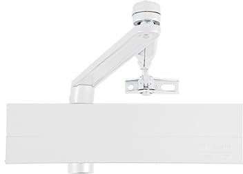 Tesa Assa Abloy CT280125BL Cierrapuertas Brazo Articulado Para Puertas Blanco Con Retención CT2800