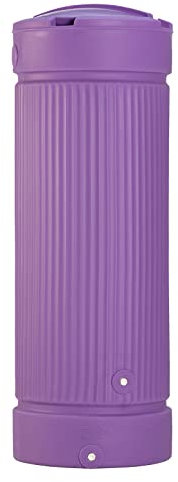 FLORANTIA Regentonne Säule Flower Power 500 Liter lila