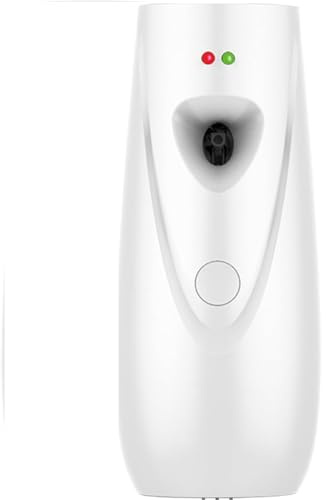 Nuofany Automatic Air Freshener Dispenser, Wall Mounted/Standing, Aerosol Fragrance Dispenser, Suitable for Hotel, Bedroom, Bathroom, Office, Commercial Place (White)