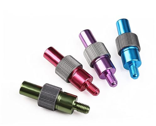 OHPHCALL Fishing Net Connector Adapter 8mm Screw Joint Anti-rollover Red for Fishing Mesh for Anglers